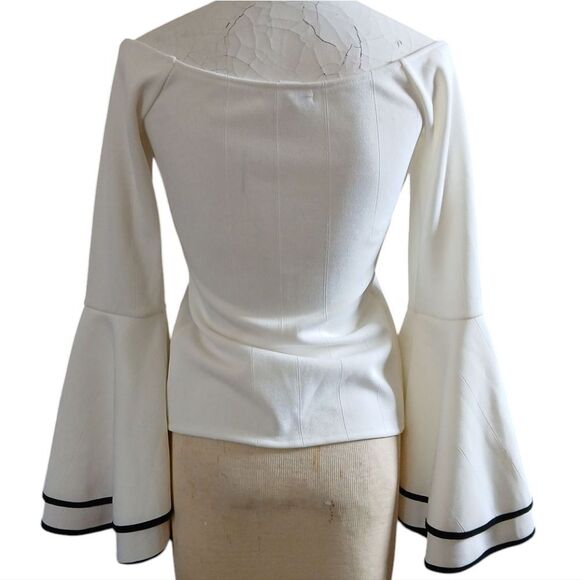 Bar III Bell Sleeve Blouse Size M - Picture 3 of 9